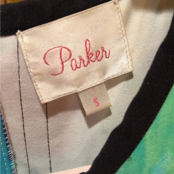 Parker by Nordstrom | Women’s Vibrant A-Line Dress Small - Picture 6 of 7